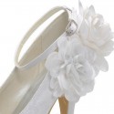 Chaussures Femme Blanc Pour Mariage - Ref CH044 - 03