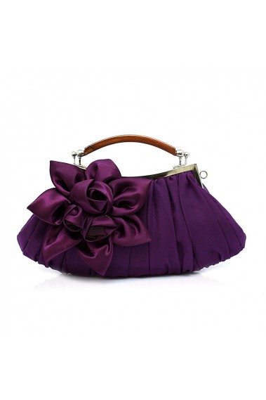 Sac de soirée femme fleur violet - SAC293 #1