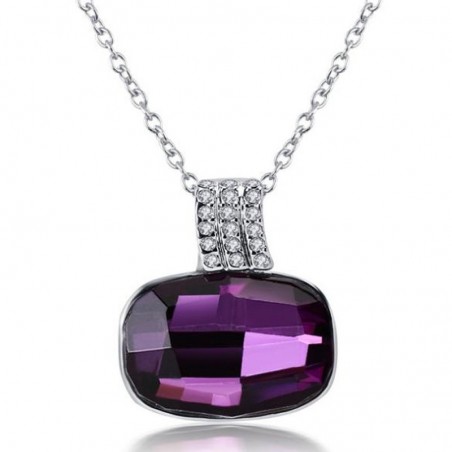 Affordable amethyst crystal necklace