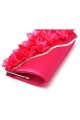 Pochette cérémonie fleur fuchsia - Ref SAC306 - 04