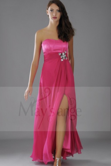 Prom and evening dresses Luxury fuchsia - L102 #1