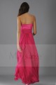 Robe bustier rose fuschia longue de soirée sexy - Ref L102 - 03