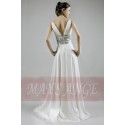 Classic White Ball Gown Cleopatra Queen With Rhinestones - Ref L104 - 03