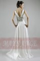 Classic White Ball Gown Cleopatra Queen With Rhinestones - Ref L104 - 03