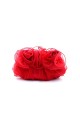 Joli sac à main soirée rouge feu - Ref SAC358 - 02