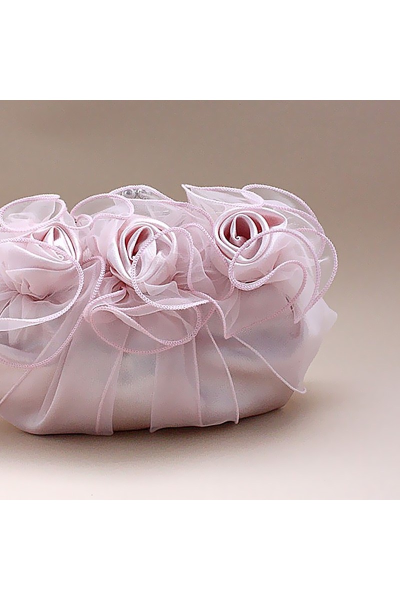 Small fashion pink formal clutch bags - Ref SAC359 - 01