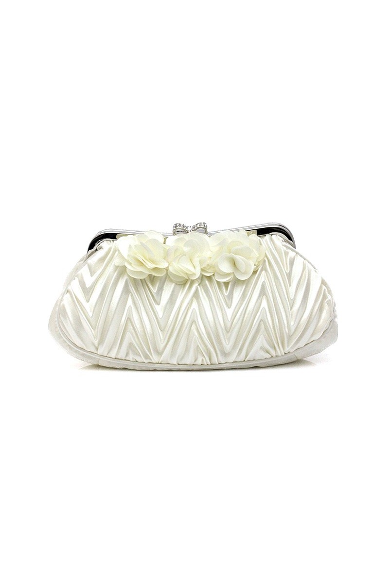 Minaudière De Soirée Dentelle & Strass - Blanc Cassé - Marque Accessorize - Neuf Avec étiquette