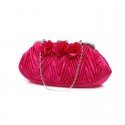 Beautiful fuschia small evening bags - Ref SAC384 - 02