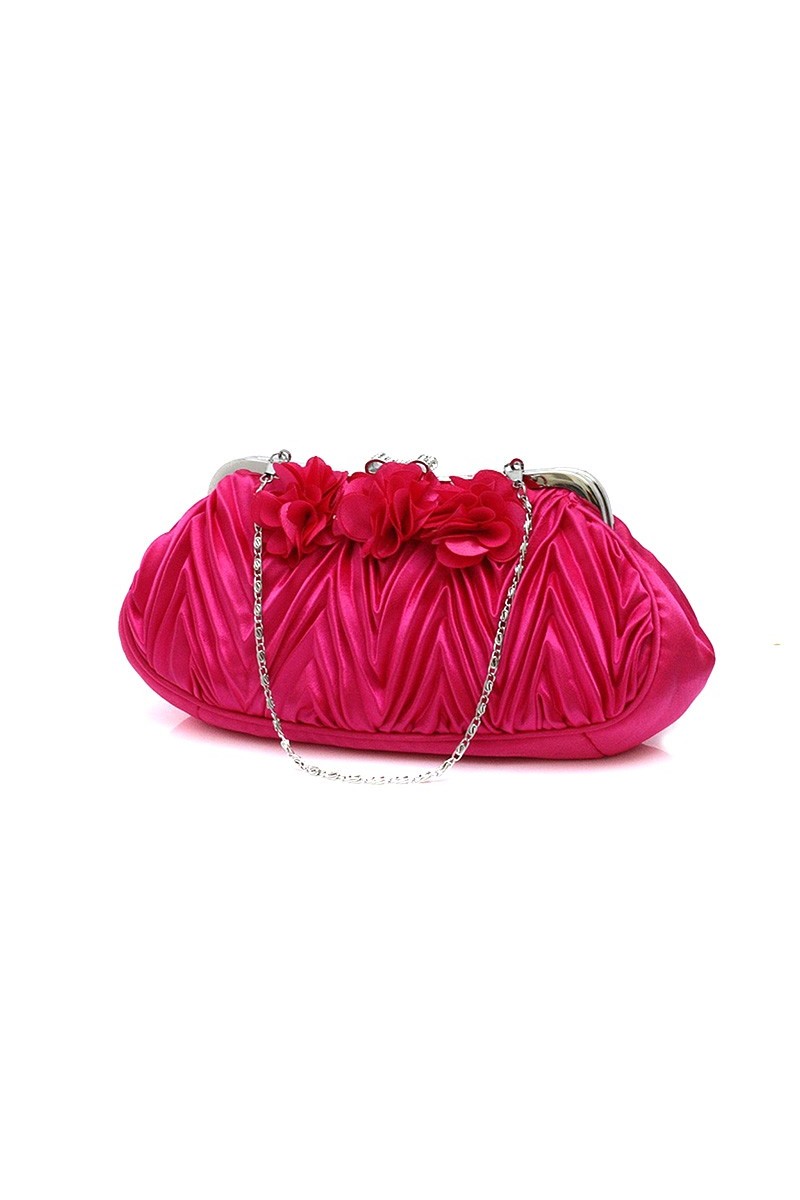 Beautiful fuschia small evening bags - Ref SAC384 - 01