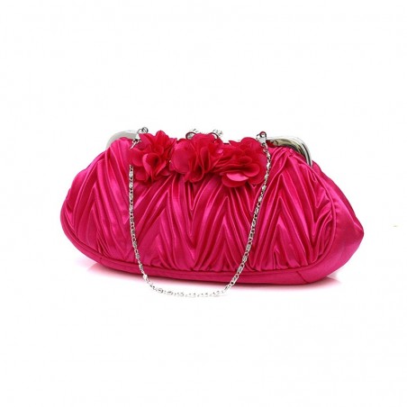 Beautiful fuschia small evening bags