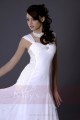 Robe de soirée longue blanche pour mariée Nuit Etoilée - Ref L109 - 02