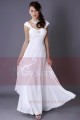 Chic White Long Formal Dress For your Wedding Ceremony - Ref L109 - 03