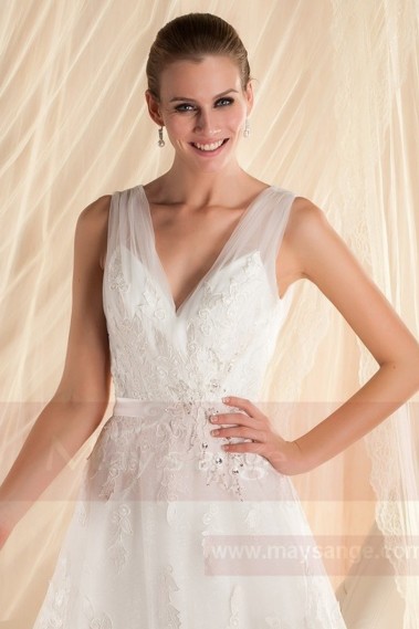 White bridal gown M347 - M347 #1