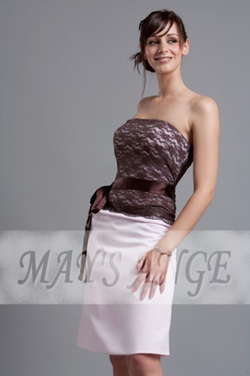 Dress bustier chocolat - Ref C101 - 01