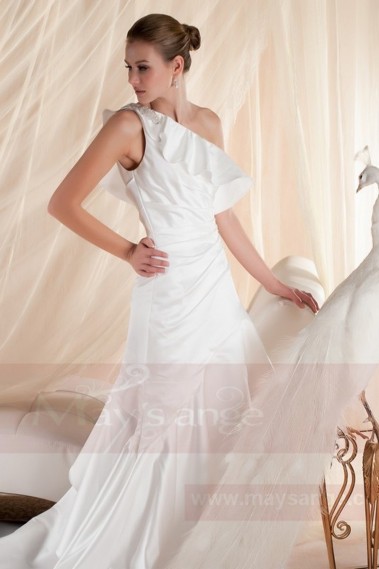 Robes de mariée chic blanc - M357 #1