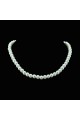 Magnifique collier de perles blanc cassé - Ref E001 - 02