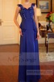 Belle Robe pour témoin mariage Gemstone Blue - Ref L708 - 02