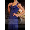 Belle Robe pour témoin mariage Gemstone Blue - Ref L708 - 04