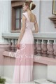 Pretty Pink Long Dress With Flowers - Ref L122 - 03