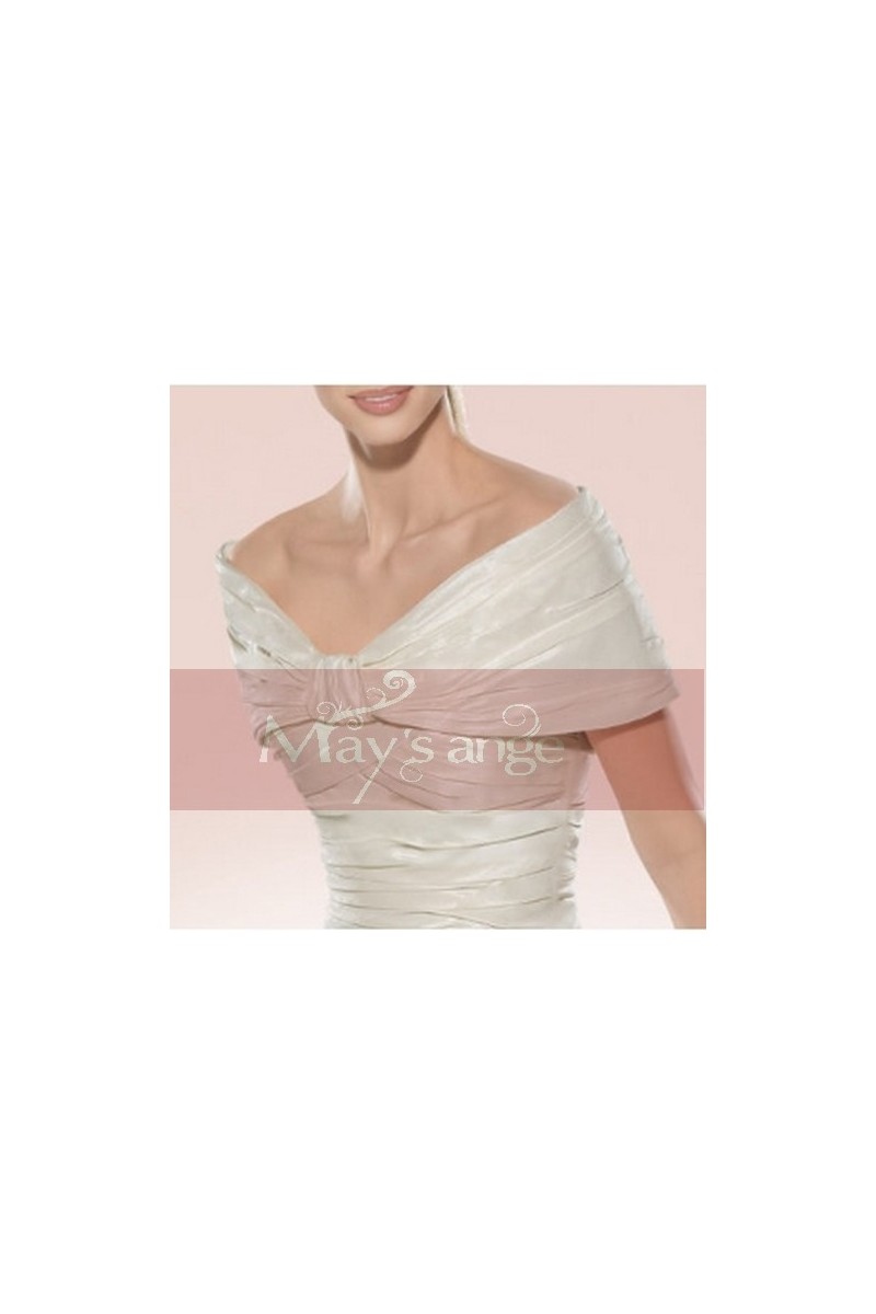 Bolero jacket for wedding stole style - Ref BOL002 - 01