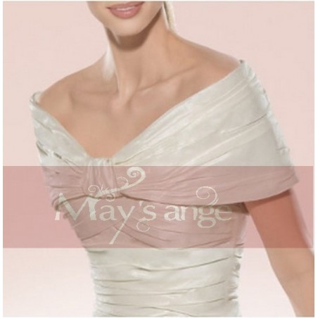 Bolero de mariage pas cher façon étole