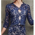 Blue lace evening shrugs and boleros - Ref BOL062 - 02