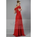 Off Shoulder Sexy Red Long Evening Dress - Ref L127 - 02