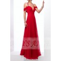 Off Shoulder Sexy Red Long Evening Dress - Ref L127 - 03