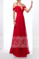 Off Shoulder Sexy Red Long Evening Dress - Ref L127 - 03