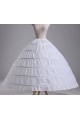 White puffy women petticoat ball gown - Ref J002 - 02