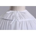 Jupon bouffant blanc sous robe princesse - Ref J002 - 04