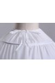 White puffy women petticoat ball gown - Ref J002 - 04