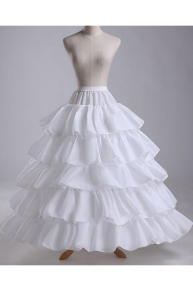 Best adjustable hoop skirt prom dress - J004 #1