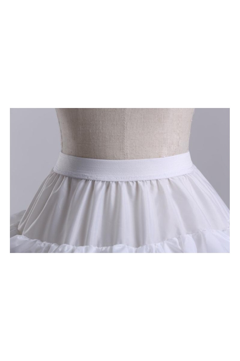 Jupon De Robe De Mariée Max-Tonsen - 2 Cerceaux Sans Baleines - Taille Élastique - Pour Effet Bouffant