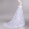 Long petticoat under dress with train - Ref J006 - 02