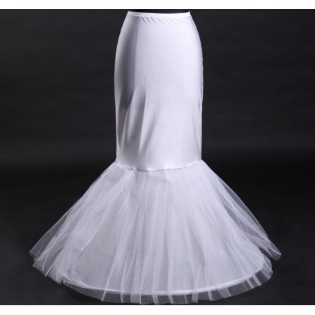 Fish cut peticoat for mermaid dress