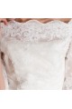 robe de mariée vintage dentelle blanche pas cher - Ref M353 - 04