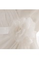 robe blanche simple pour mariage - Ref L738 - 05