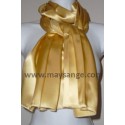 Pretty evening shawl gold thin satin - Ref ETOLE02 - 02