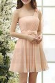 One-Shoulder Pink Short Prom Dress - Ref C814 - 02