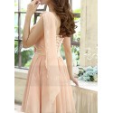 One-Shoulder Pink Short Prom Dress - Ref C814 - 04