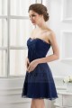 Sparkling Strapless Short Sexy Party Dress In Chiffon Fabric - Ref C670 - 03