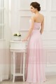Pink Long Prom Dress With Rhinestones - Ref L268 - 02