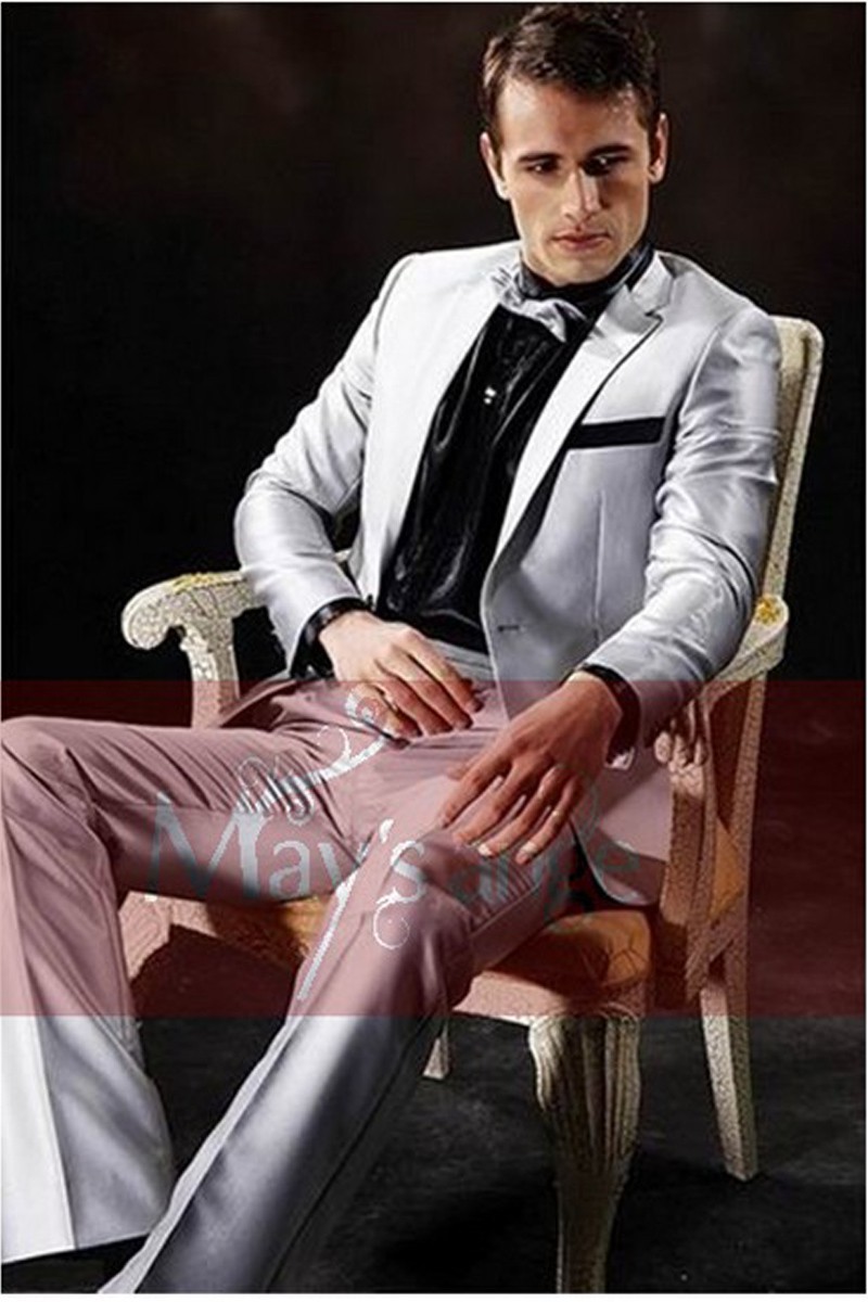 Costume Gris Chic - Ref MEN016 - 01 Costume Gris Chic - Ref MEN016 - 01