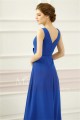 robe de soirée longue bleu roi pour témoin de mariage - Ref L762 - 03