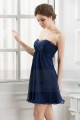 Robe de cocktail Le bleu profond - Ref C670 - 04