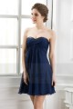 Robe de cocktail Le bleu profond - Ref C670 - 05