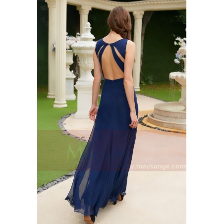 Prom dress blue pretty naked butterfly wings