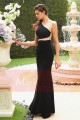 robe de soirée noire belle coupe jeremy - Ref L779 - 02