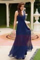 Prom dress blue pretty naked butterfly wings - Ref L774 - 04